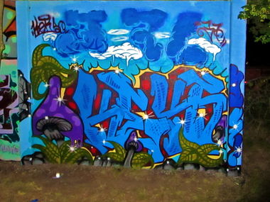 Graffiti Wall - Photo by dreisieben - 37er, Keks, Dirty7even (2015)