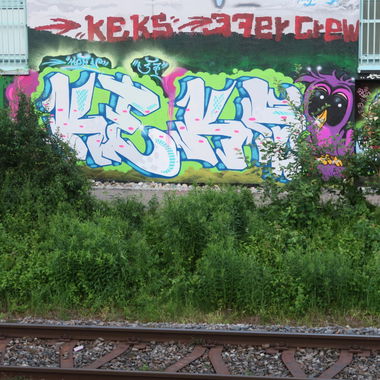 Graffiti Wall - Photo by dreisieben - Keks37, Dreisieben, keks (2017)