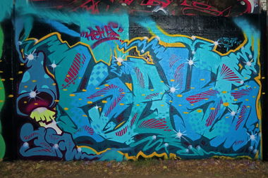 Graffiti Wall - Photo by dreisieben - 37er, keks, Dirty7even (2015)