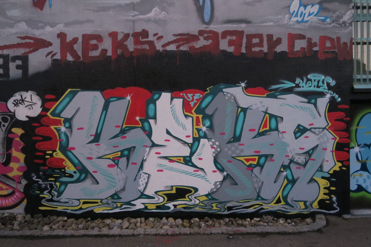 Graffiti Wall - Photo by dreisieben - keks37, keks, 37 (2016)