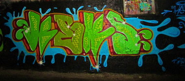 Graffiti Wall - Photo by dreisieben - Keks, 37, Dirty7even (2015)