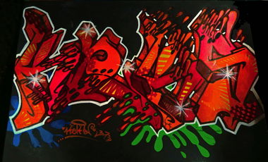 Graffiti Sketch - Photo by dreisieben - 37, Keks, Dirty7even (2015)