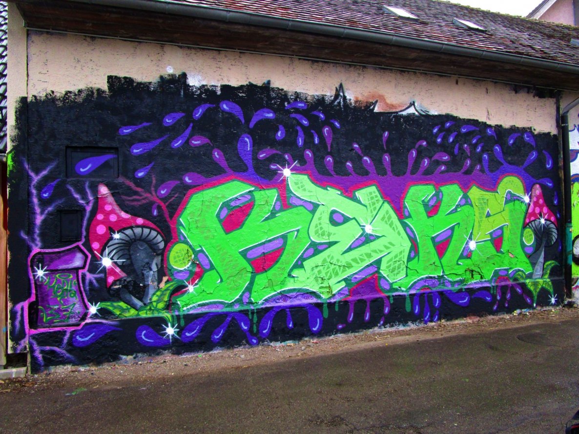 Graffiti Wall in Schwarzwald-Baar-Kreis - Photo by dreisieben - Keks, 37, Dirty7even (2015)