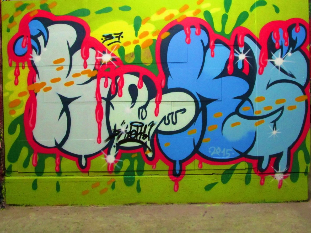 Graffiti Wall - Photo by dreisieben - keks, 37 (2015)