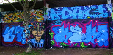 Graffiti Wall in Deutschland - Photo by dreisieben - keks, 37, Dirty7even (2015)