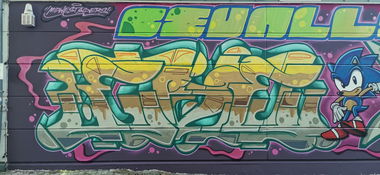 Graffiti Wall - Photo by drek - eke, bevallstars, kassel