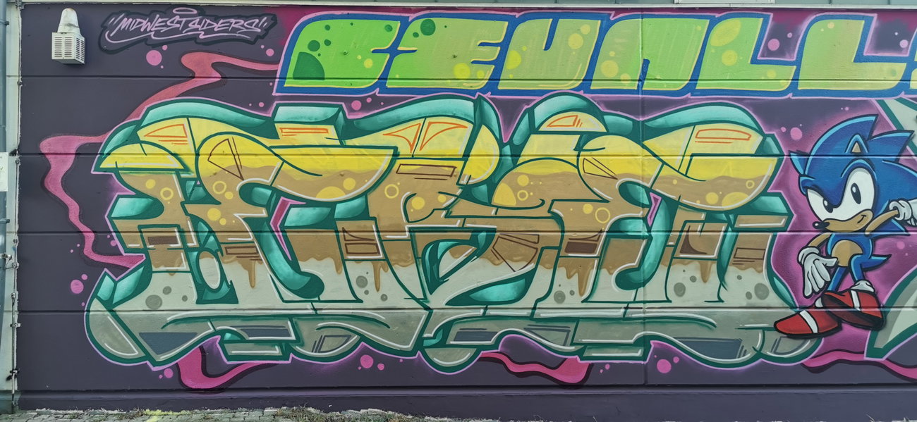 Graffiti Wall - Photo by drek - eke, bevallstars, kassel