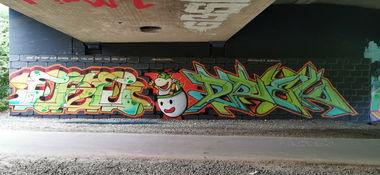 Graffiti Wall - Photo by drek - drek, eke, bevallstars (2020)