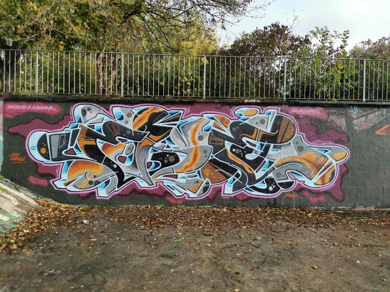 Graffiti Wall - Photo by drek - eke, bevallstars, kassel (2019)