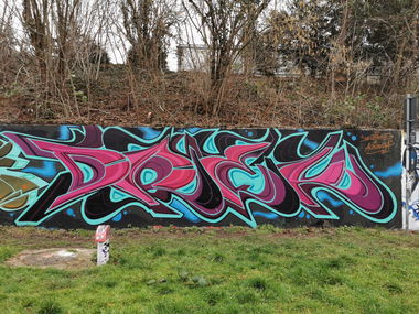 Graffiti Wall - Photo by drek - drek, bevallstars, kassel (2020)