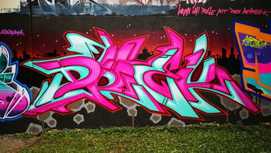 Graffiti Wall - Photo by drek - drek, bevallstars, kassel (2019)