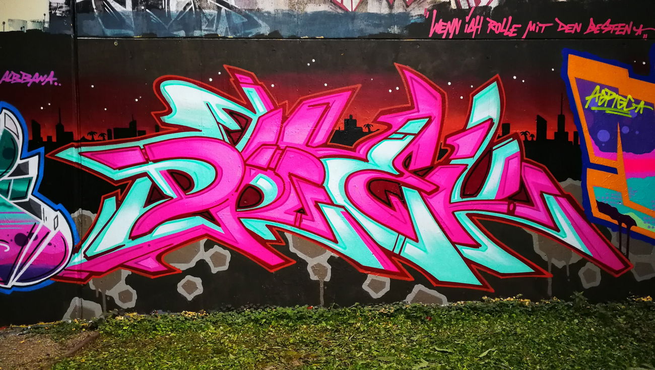 Graffiti Wall - Photo by drek - drek, bevallstars, kassel (2019)