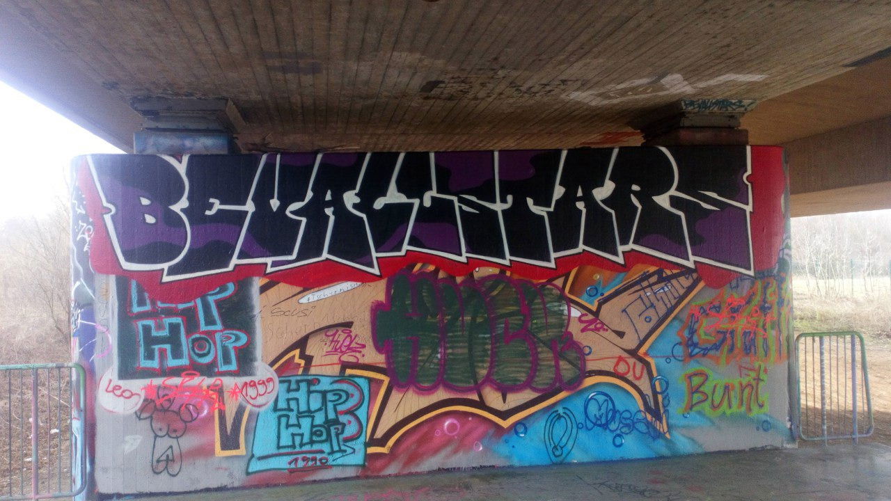Graffiti Wall - Photo by drek - eke, bevallstars, kassel (2020)