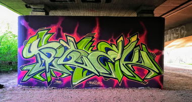 Graffiti Wall - Photo by drek - drek, bevallstars, kassel (2019)