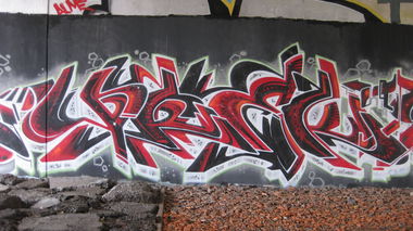 Graffiti Wall - Photo by drek - drek, bevallstars, kassel (2011)