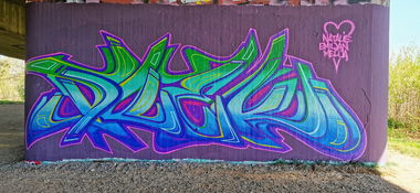 Graffiti Wall - Photo by drek - drek, bevallstars, kassel (2020)