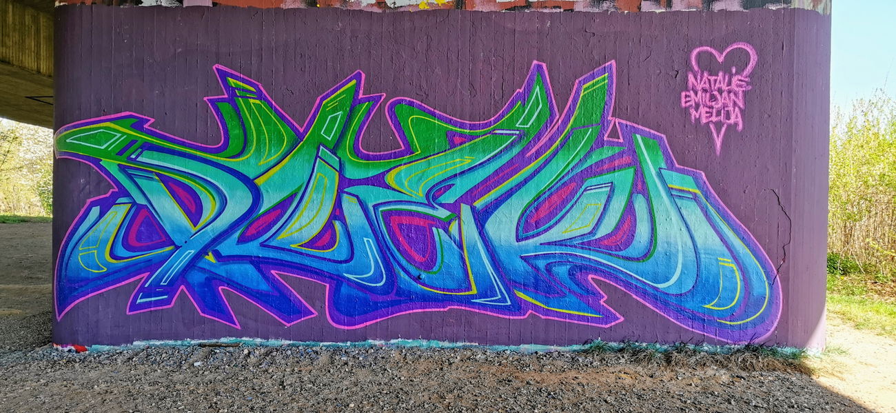 Graffiti Wall - Photo by drek - drek, bevallstars, kassel (2020)