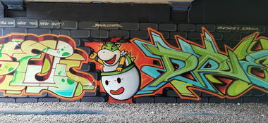 Graffiti Wall - Photo by drek - drek, eke, bevallstars (2020)