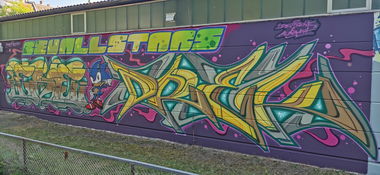 Graffiti Wall - Photo by drek - eke, drek, bevallstars