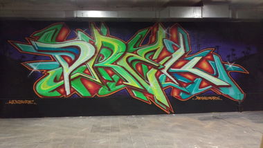 Graffiti Wall - Photo by drek - drek, bevallstars, holzminden (2016)