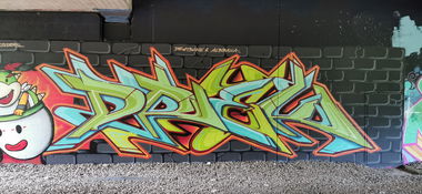 Graffiti Wall - Photo by drek - drek, bevallstars, kassel (2020)