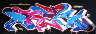 Graffiti Wall - Photo by drek - drek, bevallstars, kassel (2004)