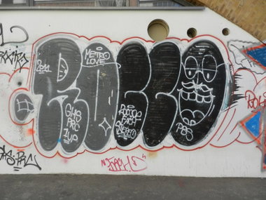 Graffiti Wall in Berlin - Photo by dripslover - rocco, prc, ghs