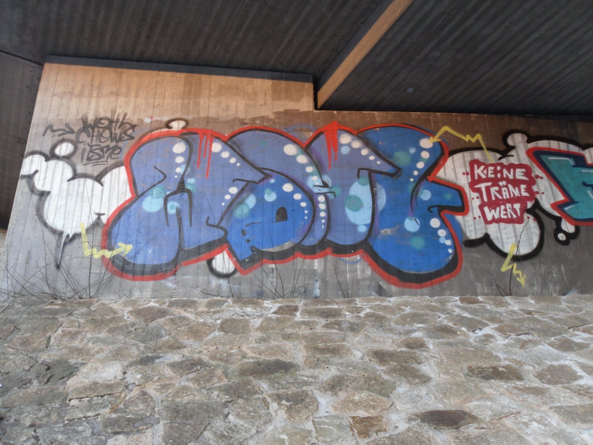 Graffiti Wall in Bayreuth - Photo by dripslover - wohl, asf