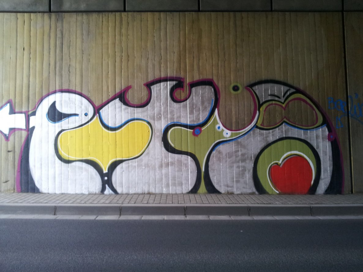 Graffiti Wall in Bayreuth - Photo by dripslover (2014)
