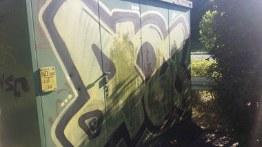 Graffiti Wall in Bayreuth - Photo by dripslover - dns