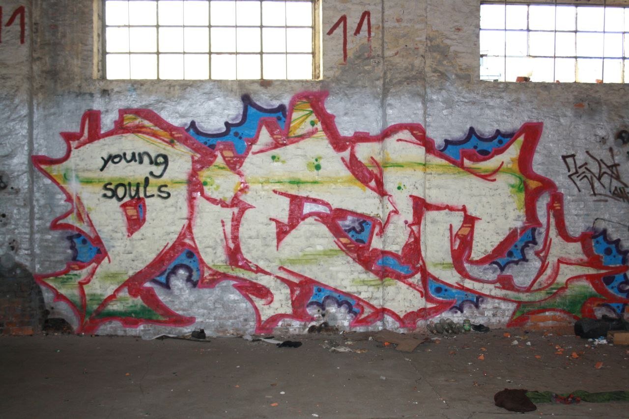 Graffiti Wall in Leipzig - Photo by dripslover - diet