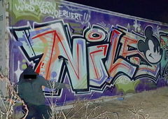 Graffiti Wall in Bayreuth  - Photo by dripslover - nils, dnsc, dns (2017)