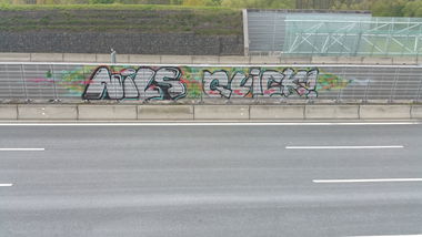 Graffiti Wall in Bayreuth  - Photo by dripslover - Dnsc, DNS, Nils (2017)