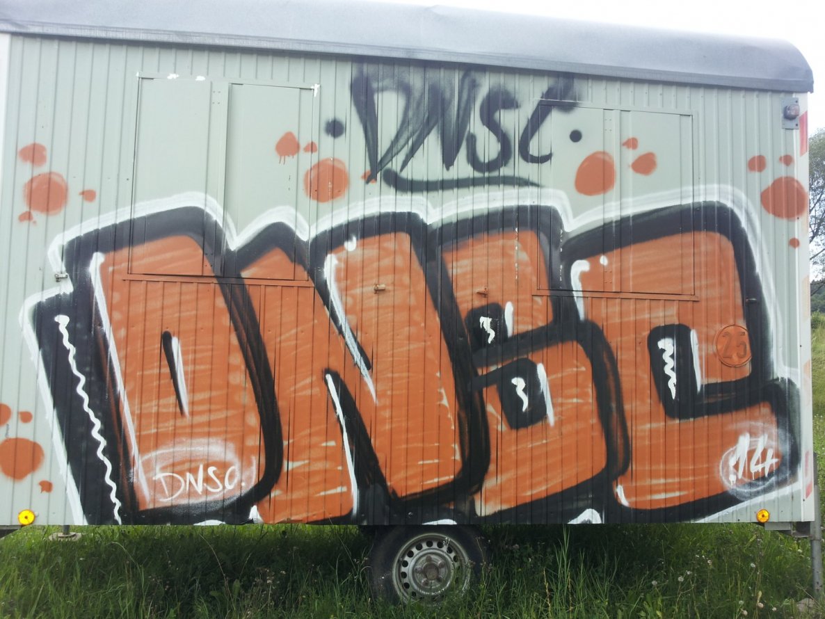 Graffiti Wall in Bayreuth - Photo by dripslover (2014)