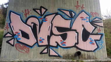 Graffiti Wall in Bayreuth - Photo by dripslover - dnsc, dns, bigos (2015)