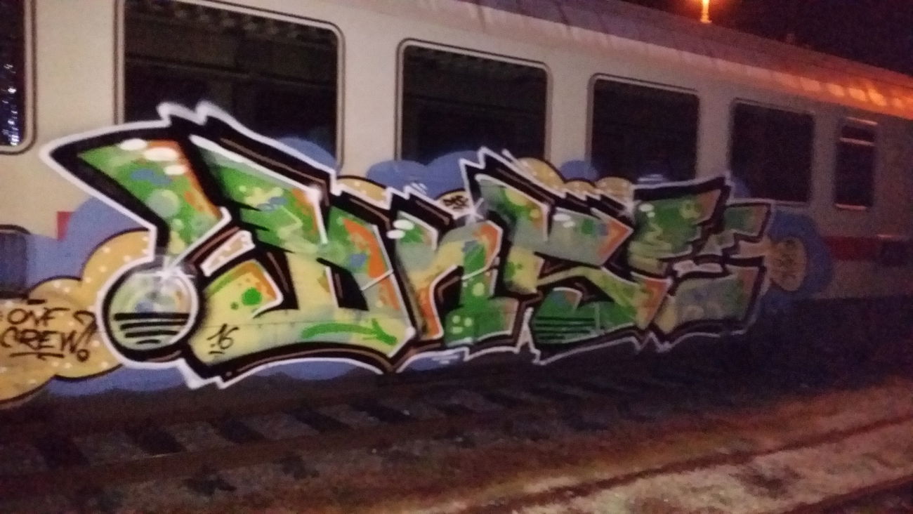 Graffiti Wall in Stuttgart  - Photo by dripslover - dnsc, DNS, nils (2016)