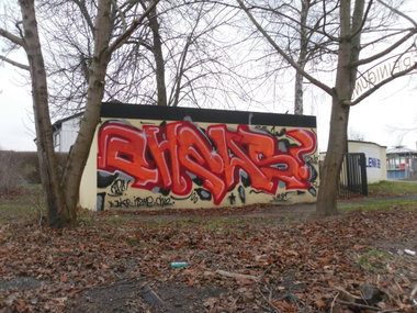 Graffiti Wall in Bayreuth - Photo by dripslover - chews, asf