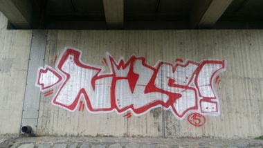 Graffiti Bombing in Thurnau - Photo by dripslover - nils, dns (2015)