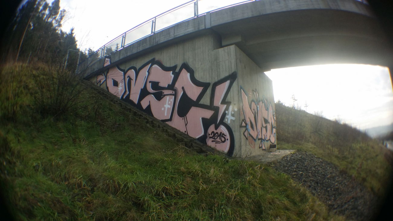 Graffiti Wall in Bayreuth - Photo by dripslover - dnsc, dns, bigos (2015)