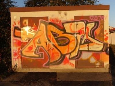 Graffiti Bombing in Bayreuth - Photo by dripslover - abm (2010)