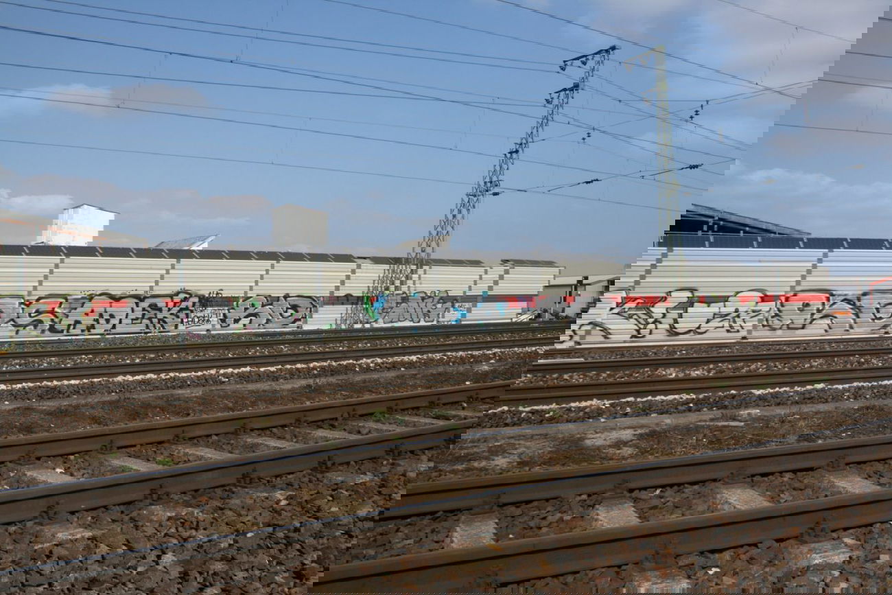 Graffiti Bombing in Nürnberg - Photo by dripslover - u2p, rds, adek (20xx)