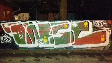 Graffiti Bombing in Bayreuth - Photo by dripslover - dnsc, dns (2015)