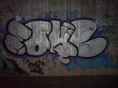 Graffiti Bombing in Bayreuth - Photo by dripslover - foks (2008)