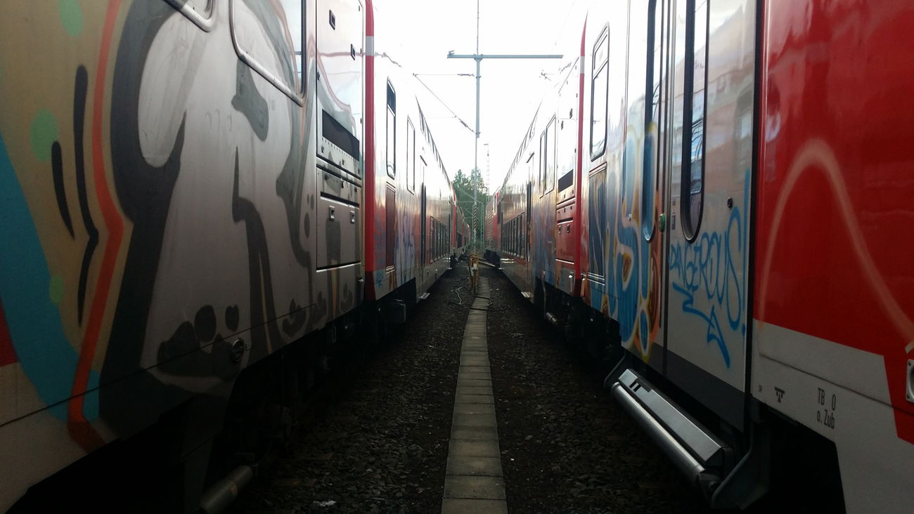 Graffiti Train in Fulda - Photo by dripslover