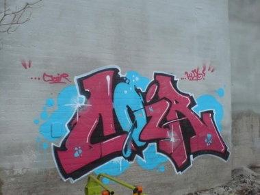 Graffiti Bombing in Bayreuth - Photo by dripslover - coir, hls (2009)