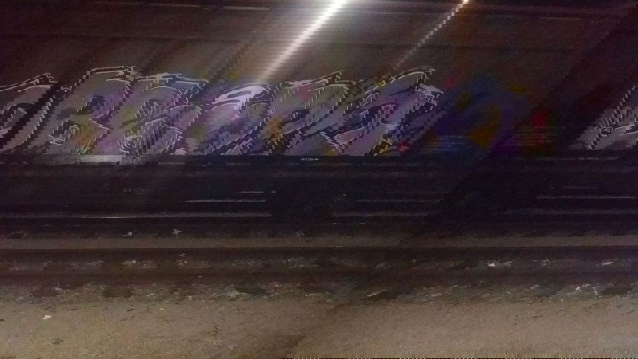 Graffiti Train in Bamberg - Photo by dripslover - obs, ps