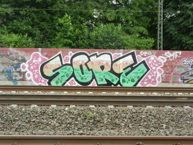 Graffiti Wall in Frankfurt - Photo by dripslover - sore, smf