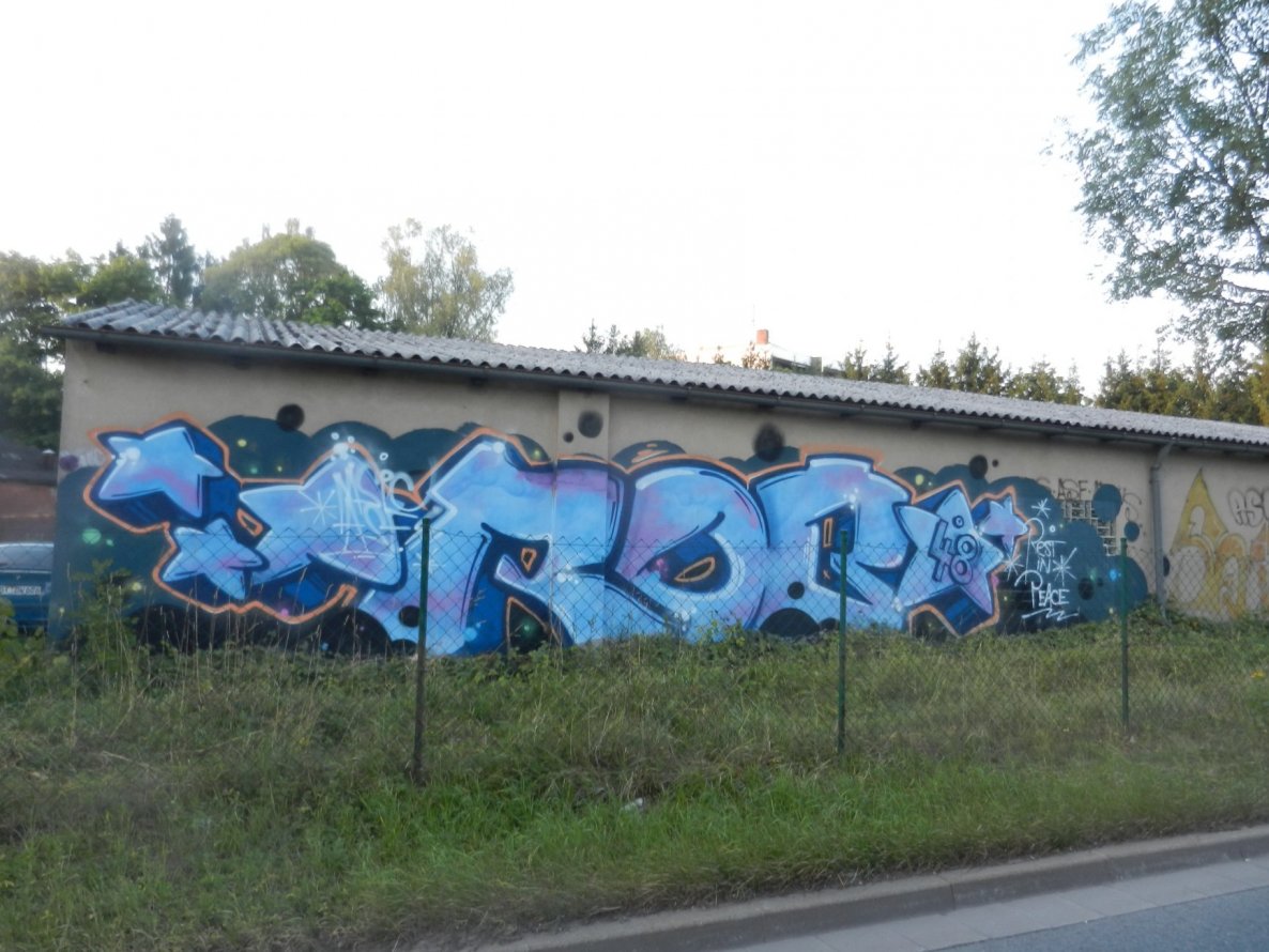 Graffiti Wall in Bayreuth - Photo by dripslover