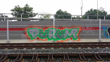Graffiti Wall in Nürnberg - Photo by dripslover - Dürüm (2014)