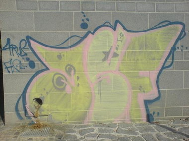 Graffiti Bombing in Bayreuth - Photo by dripslover - asf, arus